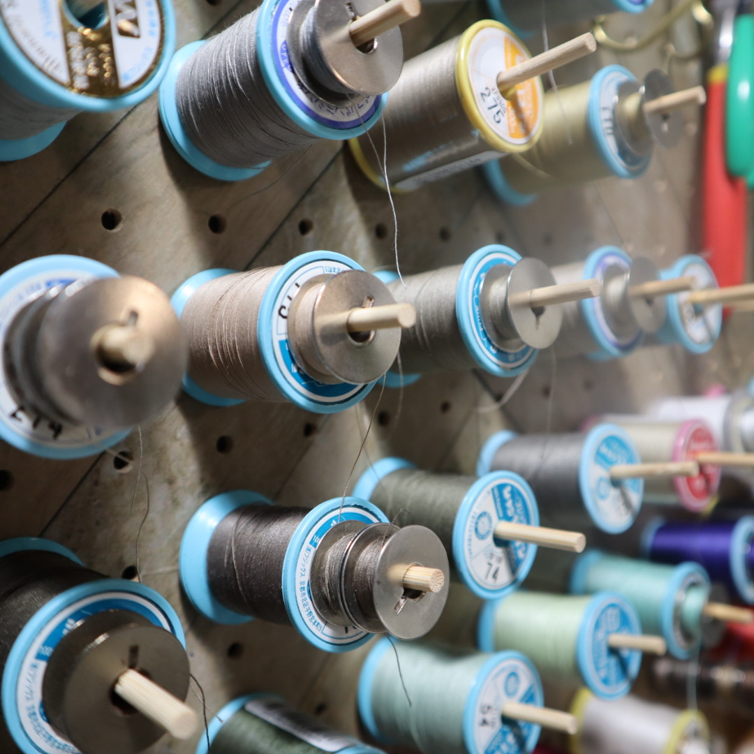 ミシン糸収納方法