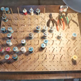 ミシン糸の収納方法