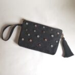 ビジューポーチ キラキラポーチ