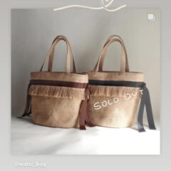 ジュートバッグが売れました！